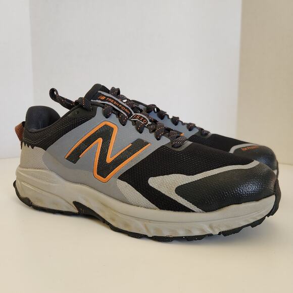 New Balance Men\'s Fresh Foam 510 V6 Trail Running Shoe, /Grey/Orange, 11 X-Wide main image 7